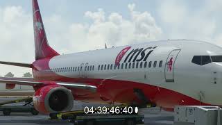 MSFS  Livery Painting  MSI  PMDG B737800  Timelapse [upl. by Unam]