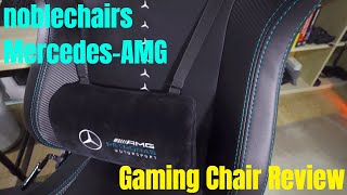 noblechairs Epic Series MercedesAMG Petronas Motorsport Edition Review [upl. by Tiersten709]