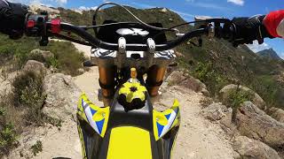 VALENTI 50cc Enduro Ripping HK Trials [upl. by Selwin]