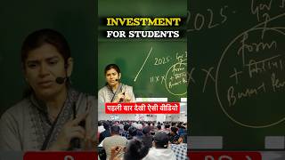 Investment for students  By babita ma’am viralvideo motivation [upl. by Barth]