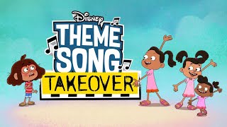 Disney Primos Theme Song Takeover 🎶  T Sisters  disneychannel [upl. by Gambrill]