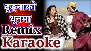 Tungna Ko Dhun Ma Original karaoke With Lyrics  Nepali Movie Song Karaoke [upl. by Anton]