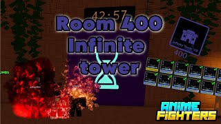 Anime Fighters Simulator Room 400 Infinite Tower [upl. by Aidualk]