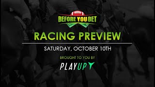 Racing preview and best bets Saturday October 10th [upl. by Waddington70]