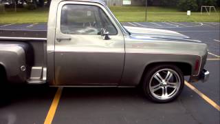 1976 Chevy short bed stepside c10 [upl. by Arakaj616]