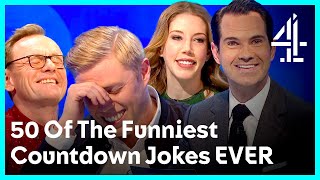 50 Jokes From 50 Episodes Thatll Make You P Yourself Laughing  Cats Does Countdown  Channel 4 [upl. by Tiat]