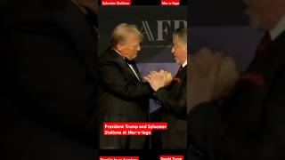 SylvesterStallone introduces PresidentTrump at America First Policy Institute gala at MaraLago [upl. by Naor]