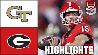 8 OTs 😮 Georgia Tech Yellow Jackets vs Georgia Bulldogs  Full Game Highlights  ESPN CFB [upl. by Medwin]