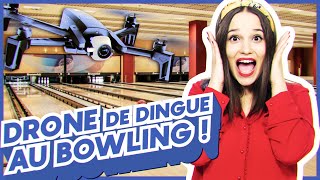 Ce drone dans un bowling va te rendre dingue [upl. by Jairia]