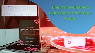 Energous Light Spectral Sensor Demonstration [upl. by Tewell577]