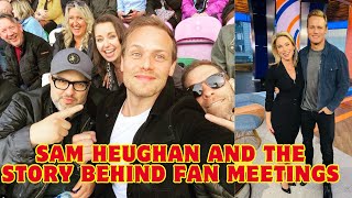 Close Secrets Sam Heughan and the Story Behind Fan Meetings [upl. by Lednahs]