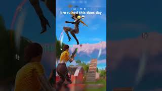 Bro got boogie bombed💀 fortnite shorts [upl. by Ahsinot]