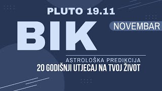 🔴 ♉︎ BIK  Počinje 20 GODIŠNJI Plutov Ciklus KORAK U NOVI ŽIVOT ✨11MJESEC [upl. by Milburr680]