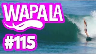 Wapala Mag N°115  LeeAnn Curren en tube ASP Peniche Hossegor Mangiarotti style et wakesurfing [upl. by Eydnarb551]