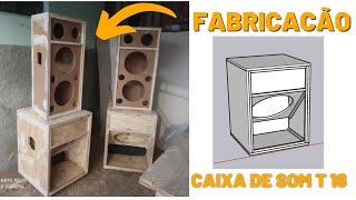 FABRICAÇÃO DE CAIXA DE SOM [upl. by Song]