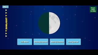 Moon Phases  4th Grade Education For Kids [upl. by Aggappe]