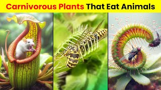 Carnivorous Plants That Eat Animals [upl. by Bendicty]