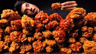 EXTREME CRUNCH ASMR NO Talking  KFC HOT WINGS  NE Lets Eat amp SAS ASMR [upl. by Venezia926]