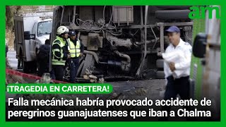 Vuelca autobús con peregrinos guanajuatenses en Chalma hay 18 muertos y 28 lesionados [upl. by Malim514]