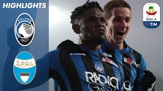 Atalanta 21 SPAL  Duvan Zapatas comeback maintains Atalantas Champions League pace  Serie A [upl. by Nimesay]