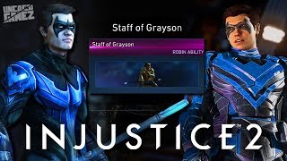 Injustice 2  I FINALLY UNLOCKED THE STAFF OF GRAYSON [upl. by Nrubyar212]