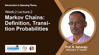 Lec 6 Markov Chains Definition Transition Probabilities [upl. by Leur]