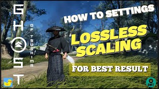 Lossless scaling v29  How to optimize settings for GOT and ingame settings [upl. by Olmsted]