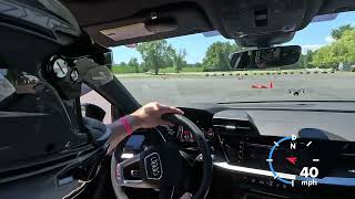 2023 Audi RS 3 Autocross Portland SCCA at PIR Portland International Raceway 05112024 [upl. by Garlan]