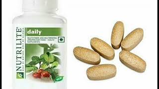 Amway Nutrilite Daily Demo And Benefits In Hindi  Amway Nutrilite Tablet [upl. by Niwrud870]