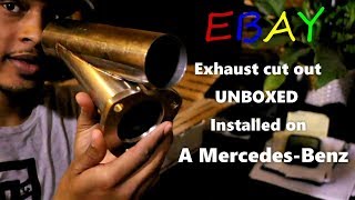 eBay Exhaust Cutout Install  CLK Build Episode 13 [upl. by Hsatan378]