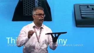 Introducing the Thinkpad Yoga 260 at LenovoLaunch [upl. by Aynos]