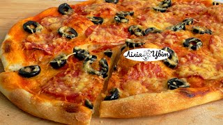 ПІЦА  ЯК В ПІЦЕРІЇ 🍕 РЕЦЕПТ ПІЦИ НА ТОНКОМУ ТІСТІ 🍕 Домашня піца рецепт 🍕 ТІСТО ДЛЯ ПІЦИ [upl. by Abbotsun]