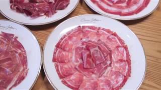 Comment couper un jambon Cinco Jotas 100 ibérique désossé [upl. by Sharron131]