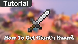 How To Get GIANTS Sword In Hypixel Skyblock [upl. by Dragone531]