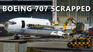 SCRAPPING the LAST but one 707430 in the WORLD [upl. by Ived]