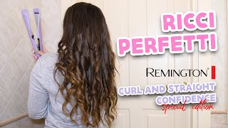 CAPELLI RICCI PERFETTI CON REMINGTON [upl. by Marilou]