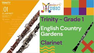 Trinity  Clarinet  Gr1  English Country Gardens 110bpm [upl. by Meri]