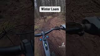 Winter trails fighting the Kenevo SL kenevosl mtb dji [upl. by Ojadnama]