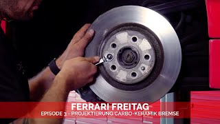 FERRARI FREITAG  Episode 3  Projektierung CarboKeramik Bremse am Testarossa [upl. by Rust]