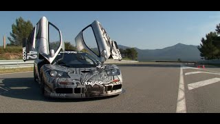 Mclaren F1 GTR 05R César quotArt Carquot  Le Mans Classic Artcurial [upl. by Curson]