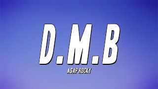 AAP Rocky  DMB Lyrics [upl. by Isleana]