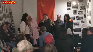 Russischer Chor  Stop Russophobia  Coop AntiWar Café [upl. by Akselaw]