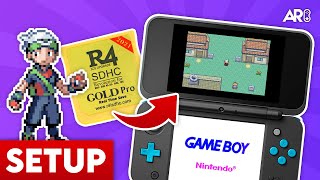 How to Setup an R4 Card in 2023  Time Bomb Removal Skin Customization and GBA Support [upl. by Virgie]