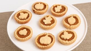 Mini Pumpkin Pies Recipe  Laura Vitale  Laura in the Kitchen Episode 844 [upl. by Rockwood]