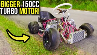 150cc TURBO Go Kart Build  Part 1 [upl. by Gottfried20]