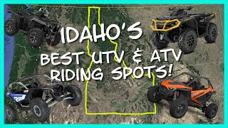 Idahos Top 6 Best UTV amp ATV Riding Spots [upl. by Airdnna]