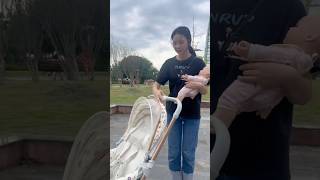 Part 285 Baby stroller with high viewBaby stroller with twoway pushBaby stroller [upl. by Llednyl]