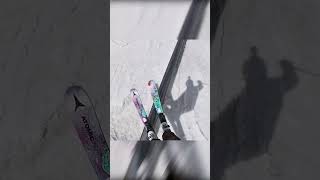 FULL SEND PARK SKIING ski skiing freeskiing skiseason freeride [upl. by Manthei599]