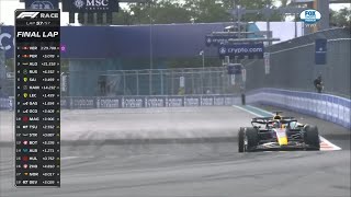 Checo es segundo en la carrera y Verstappen se lleva el triunfo [upl. by Scot335]