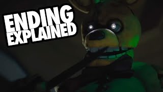 FIVE NIGHTS AT FREDDYS 2023 Ending Explained [upl. by Onej506]